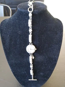 Reloj pulsera de cuarzo Brighton plata Marrakech cierre de palanca - Imagen 1 de 10
