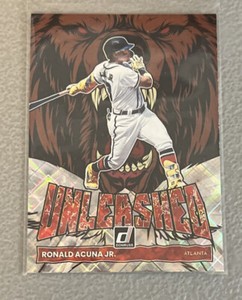 2022 Donruss Unleashed Diamond Ronald Acuna Jr! Braves
