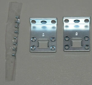 Juniper Networks EX2200 EX3300 Series Switch Rack Ears Mounting Brackets Used - Picture 1 of 2