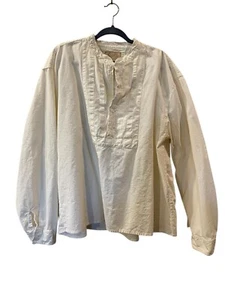 Scully Cream Bib Inset Long Sleeve Button Front Gambler Western Shirt Size: XL - Picture 1 of 8