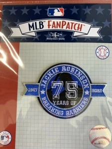 PARCHE MLB JACKIE ROBINSON ROMPIENDO BARRERAS 75 AÑOS CONMEMORACIÓN L.A. DODGERS  - Imagen 1 de 1