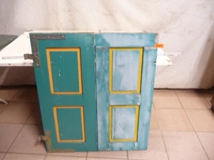 1707. Alter Fensterladen Klappladen Holzladen Fensterladen 89 cm x 77 cm - Bild 1 von 4