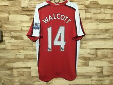 ARSENAL LONDON 2008 2010 Home Football Shirt Soccer Jersey Nike #14 Walcott Sz L