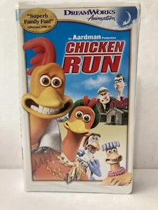 Chicken Run (VHS, 2000) Clam Shell Case DreamWorks Animation - Picture 1 of 9