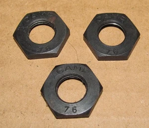 1976 Campagnolo Rear Hub Track or BMX Thin Lock Nuts 12mm x 10mm x 3.5mm NOS NEW - Picture 1 of 3