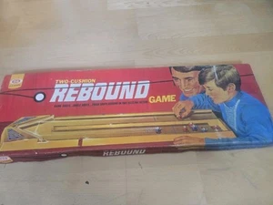 Vintage Rebound Table Top Game - Ideal Games - 1970s - The Two Cushion Game - Picture 1 of 11