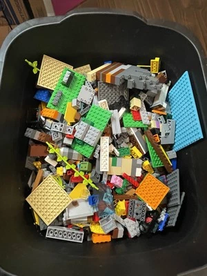 LEGO Over 4 Lbs Random Parts Pieces Blocks Bulk Lot Plus extras ROBLOX Thomas - Image 1 of 4