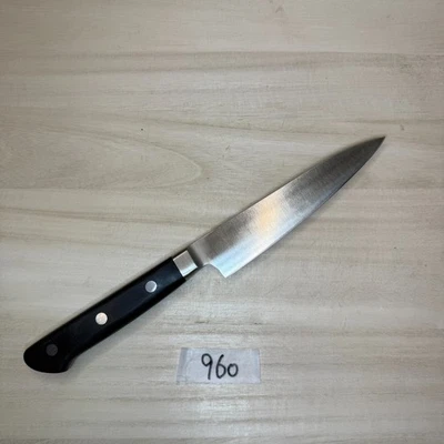 Cuchillo de cocina japonés, pelar, #960, usado, hecho en Japón 125/230 mm, 87 g Foto 1 de 4