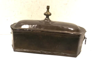 Antigua olla de agua decorativa, barco de agua cobre/massing 32cm x 14cm x 17cm - Imagen 1 de 8