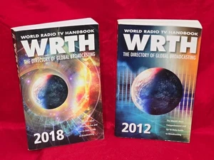 World Radio TV Handbook 2012 & 2018 Directory of Global Broadcasting by Wrth x 2 - Imagen 1 de 17