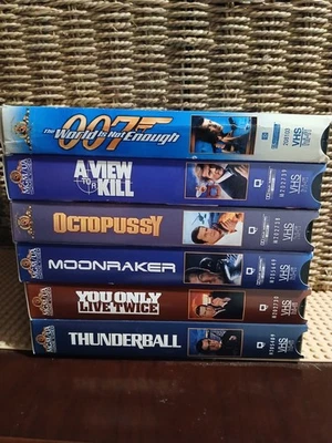James Bond 007 VHS - Image 1 of 2
