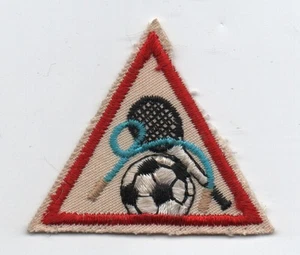 Brownie Girl Scouts, Sports and Games Try-Its Patch, (1986-1998), Used - Picture 1 of 1