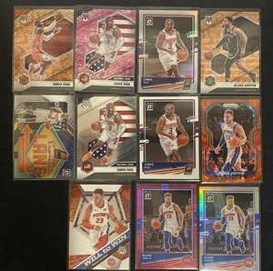 chris paul blake griffin 11 card insert lot