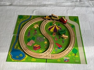 Thomas & Friends Wooden Railway Train CIRCUS SET w/PLAYBOARD & DUNCAN Vintage - Picture 1 of 11