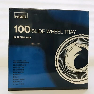 Montgomery Ward 100 Slide Wheel Tray Album Pack - NEW SEALED - Image 1 of 3