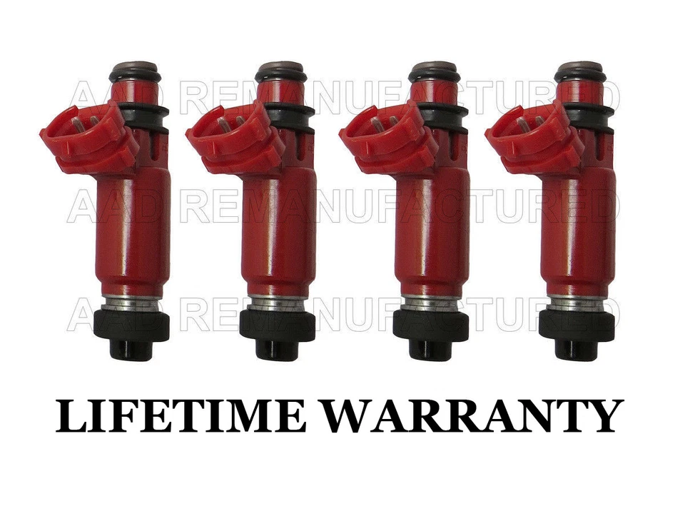 ✅Inyectores de combustible Denso 4x originales para Mazda Miata 1999 2000 2001 1,8 L 195500-3310 Foto 1 de 1