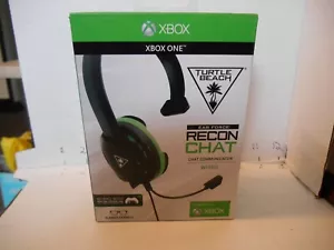 Turtle Beach Ear Force Recon Chat Wired Headset for XBOX BLACK Edition SEALED - Picture 1 of 6