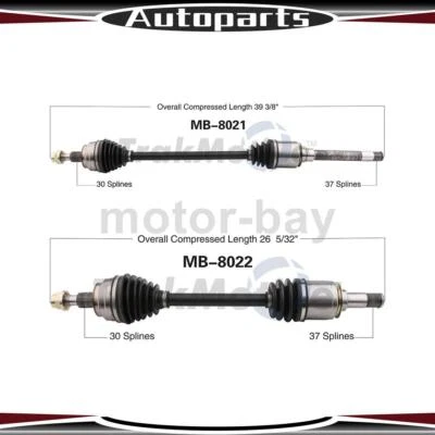 Front CV Joint Cv Axle Shaft Assembly For Mercedes-Benz ML450 2011 2010 - Image 1 of 3