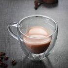 Cup Transparent Clear Coffee Tea Cup Double Wall Glass Cup Tea Drink Cups