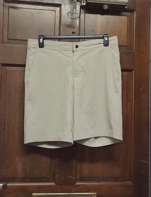Pantalones Cortos Tek Gear DryTek Beige Ropa Activa Cremallera y Cordón Para Hombre Talla M Medianos Foto 1 de 4