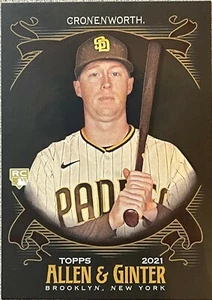 2021 Topps Allen & Ginter X Jake Cronenworth # 99 - Free Shipping Always! - Picture 1 of 2