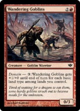 WANDERING GOBLINS FOIL Conflux MTG Magic the Gathering Cards DJMagic