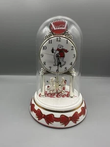 Coca-Cola Polar Bear 2002 Anniversary Clock – Battery Operated Holiday Decor - Picture 1 of 5
