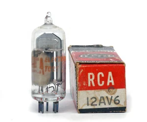 12AV6/HBC91 RCA NOS  Tube Röhre Valvula Valve 진공관 Valvola  真空管 电子管 - Picture 1 of 1