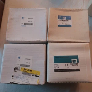 NOS 81-88 Monte Carlo El Camino Black Inner Outer Head Light Bulb Buckets SET 4 - Foto 1 di 12