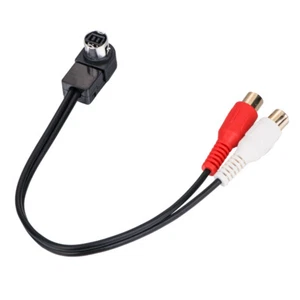 Cable auxiliar AMZ para JVC Sony Alpine Headunit Jlink a entrada auxiliar adaptador RCA KS-U57 - Imagen 1 de 3