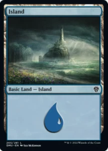 1x Island (265/281) - Foil MTG Dominaria United NM Magic Foil - Foto 1 di 2