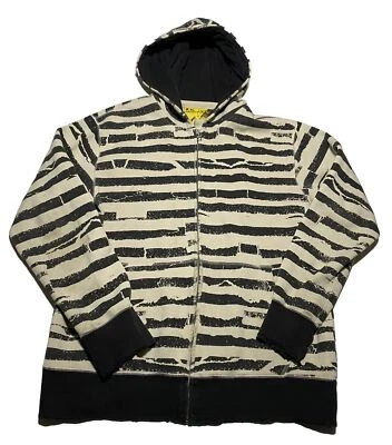 Y2K Volcom Hoodie Size Medium Cyber Goth Emo Grunge AE3 - Image 1 of 4