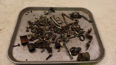 Honda CB200T 1974 doble H1100-1~ misceláneo hardware tuercas pernos ect Foto 1 de 4