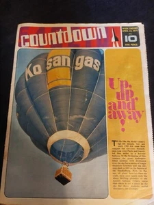 Vintage COUNTDOWN Comic #10 Dr Who Joe 90 Thunderbirds Dastardly 24 APRIL 1971 - Picture 1 of 8
