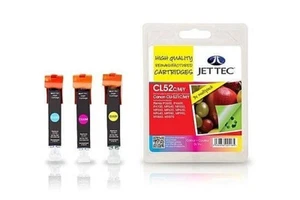 NonOEM CLI-521 CMY Ink Cartridge Canon Pixma MP980 MP990 MX860 - JETTEC CL52CMY - Picture 1 of 1