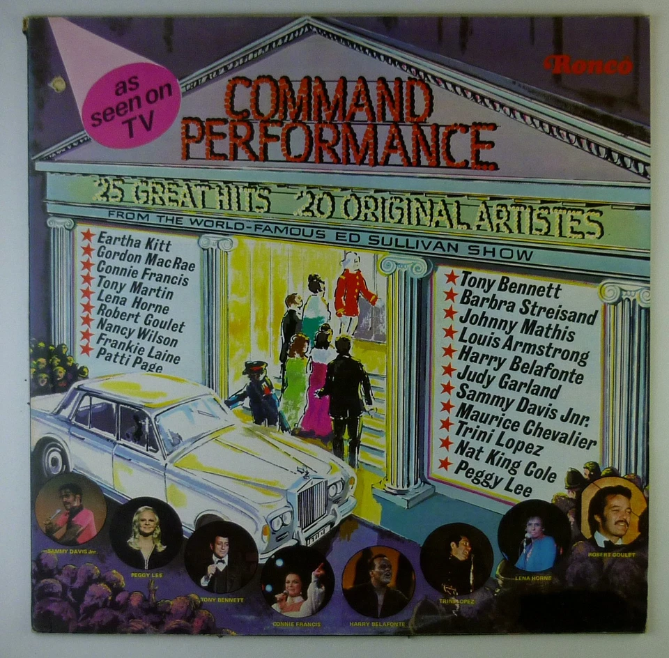 12 " LP - Various - Command Performance - k6193 - Washed & Cleaned - Image 1 of 1
