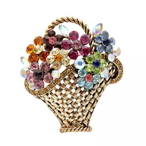 Broche vintage colorido alfiler para mujer moda joyería - Imagen 1 de 6