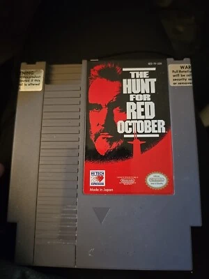 The Hunt for Red October (Nintendo, 1991) Cartridge Only--Tested, Works! - Image 1 of 4