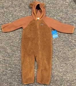 Columbia Bear Springs Sherpa Bunting  Brown Size Youth 18/24 Months NWT - Picture 1 of 15