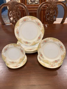 Noritake N437 by Noritake - Vintage Dinner, Salad, or Bread Plates - Picture 1 of 5
