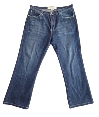 Chams Premium Jeans Men's 38x30 Whiskered Y2K Straight Flap Pocket Wide Leg EUC - Image 1 of 4