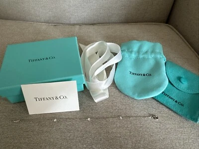 ⭐️Tiffany & Co Peretti diamond by the yard 3P bracelet PT950 Platinum Box pouch - Image 1 of 4