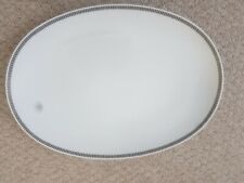 Vintage Rosenthal Thomas Onxy Grey Large Oval Serving Plate