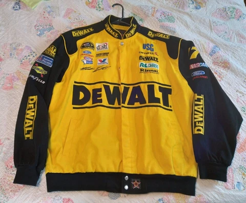 Roush Fenway Matt Kenseth DeWalt Nascar Jacket Mens Size X Large Cover