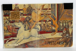 Télécarte privée/publique En98 EXPOSITION SEURAT SO3 50U 1991 NSB - Picture 1 of 2