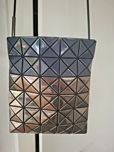Genuine Issey Miyake Bao Bao Bag Silver Grey Luxury - Excellent Condition! MINT! - Picture 1 of 6