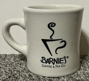 Rare/Vintage Barnie's Coffee & Tea Co. *Heavy* Diner Style Ceramic Mug - Picture 1 of 4