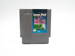 Lunar Pool Nintendo NES Game Tested  - Picture 1 of 3