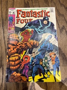 FANTASTIC FOUR #82 (1969) - 3.0 G/VG - 1ST APP ZORR! (MARVEL COMICS) - Picture 1 of 5
