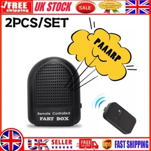 Electronic Fart Box Machine Remote Controlled Prank Joke Fun Fart Machine Box - Picture 1 of 17
